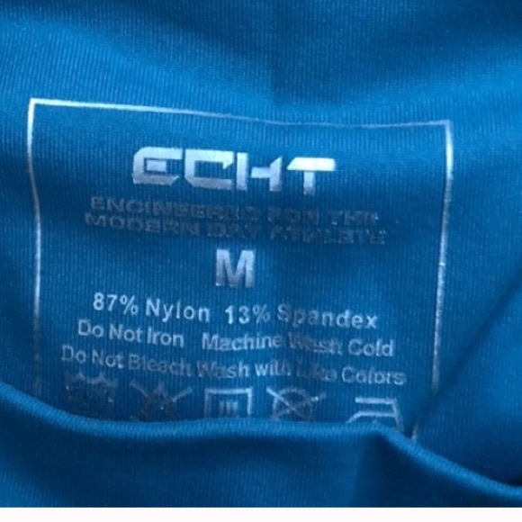 scrunch leggings! Blue worn once Size M - Picture 4 of 4